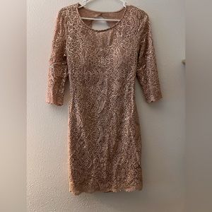 B Darlin Blush Dress